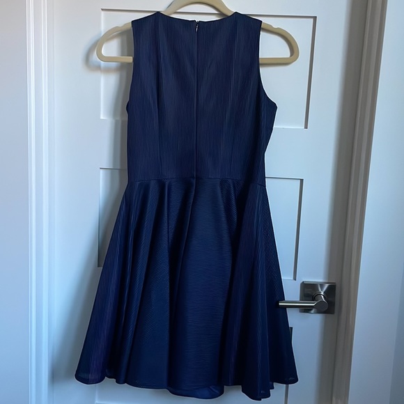 David Charles Black Label Girls Navy Dress - Picture 6 of 6